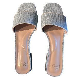 Jones New York Women's Sandals in Bluegray Sz 11 NWOT